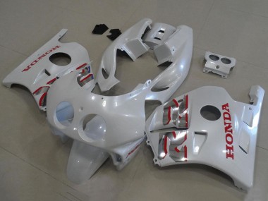 Cheap 1990-1998 Honda CBR250RR MC22 Motorcycle Fairings - Pearl White Red
