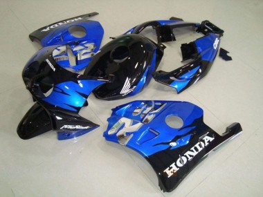 Cheap 1990-1998 Honda CBR250RR MC22 Motorcycle Fairings - Blue Glossy Black