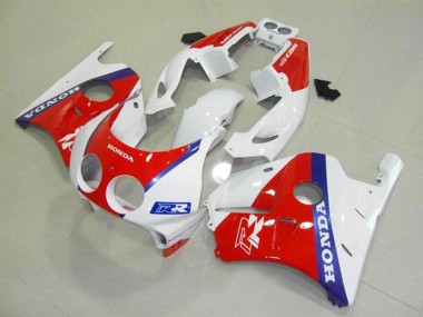 Cheap 1990-1998 Honda CBR250RR MC22 Motorcycle Fairings - White Red Blue
