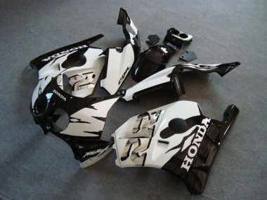 Cheap 1990-1998 Honda CBR250RR MC22 Motorcycle Fairing - White Glossy Black