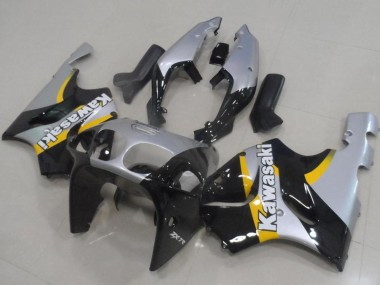 Cheap 1996-2003 Kawasaki ZX7R Motorcycle Fairings - Silver Glossy Black Yellow