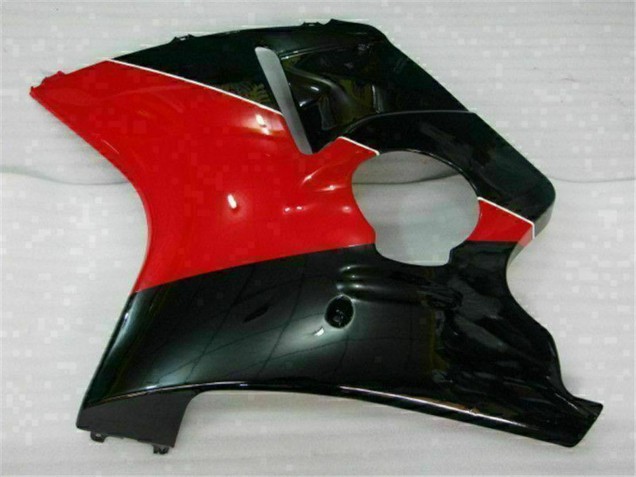 1996-2007 Honda CBR1100XX Blackbird Motorcycle Fairings - Red Glossy Black