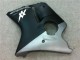 1996-2007 Honda CBR1100XX Blackbird Motorcycle Fairings - Matte Black Silver