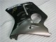 1996-2007 Honda CBR1100XX Blackbird Motorcycle Fairings - Glossy Black Silver Flame