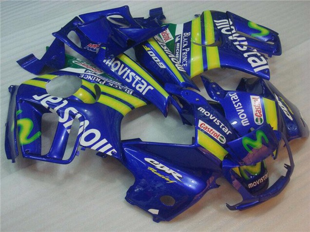 1995-1996 Honda CBR600 F3 Motorcycle Fairings - Blue Green Yellow MoviStar Red Castrol