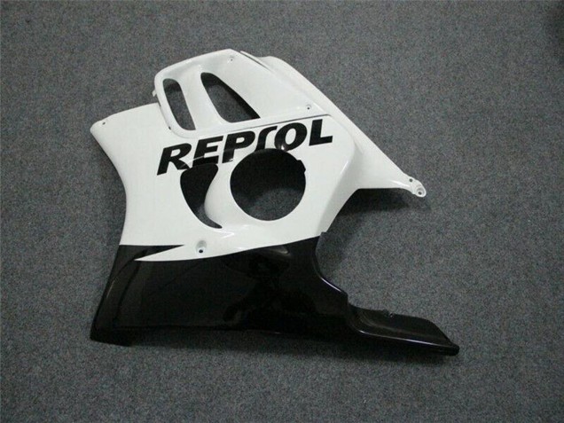 1997-1998 Honda CBR600 F3 Motorcycle Fairings - White Glossy Black Repsol