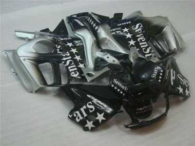 Cheap 1995-1996 Honda CBR600 F3 Motorcycle Fairings - Silver Glossy Black SevenStars