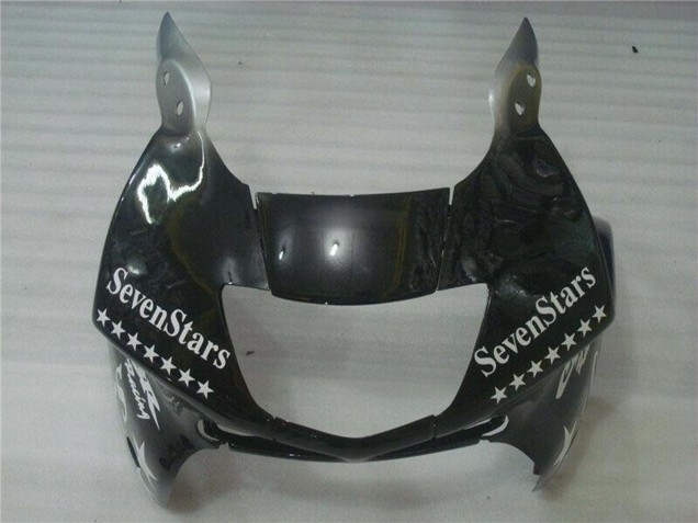 1995-1996 Honda CBR600 F3 Motorcycle Fairings - Silver Glossy Black SevenStars