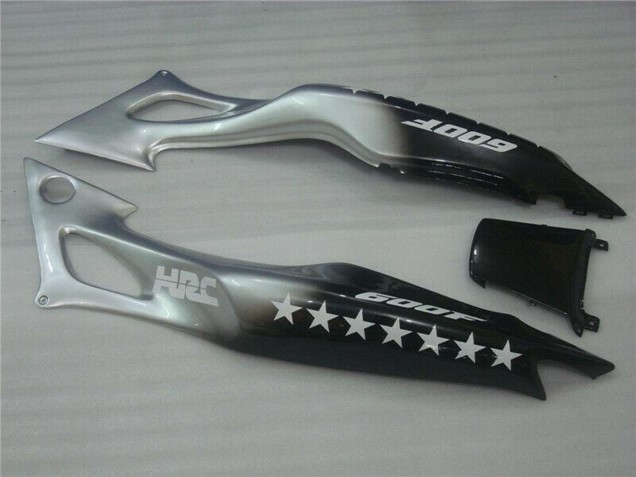1995-1996 Honda CBR600 F3 Motorcycle Fairings - Silver Glossy Black SevenStars