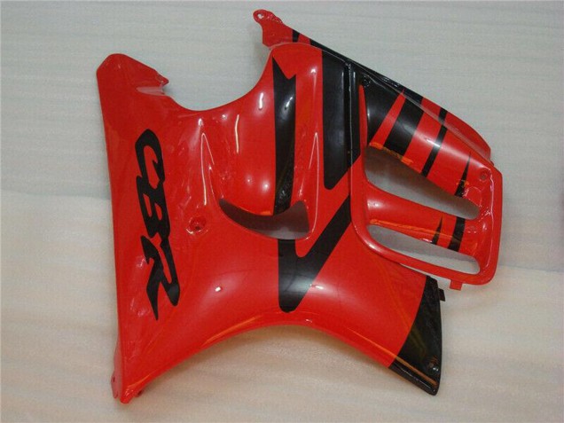 1995-1996 Honda CBR600 F3 Motorcycle Fairing - Red Glossy Black