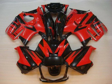 Cheap 1995-1996 Honda CBR600 F3 Motorcycle Fairing - Red Glossy Black