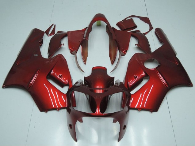 2000-2001 Kawasaki ZX12R Motorcycle Fairing - Candy Red