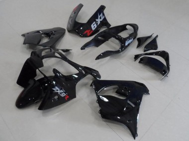 Cheap 2000-2001 Kawasaki ZX9R Motorcycle Fairing - Glossy Black