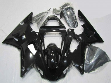 Cheap 2000-2001 Yamaha YZF R1 Motorcycle Fairings - Glossy Black