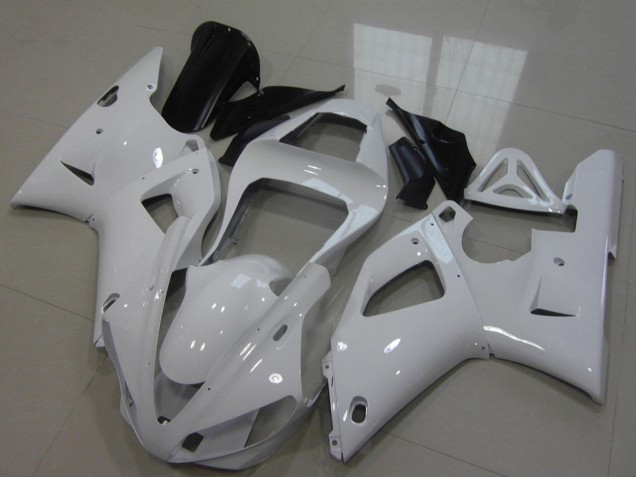 2000-2001 Yamaha YZF R1 Motorcycle Fairings - Pearl White