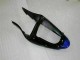 2000-2002 Kawasaki ZX6R Motorcycle Fairings - Blue Glossy Black Elf Bridgestone