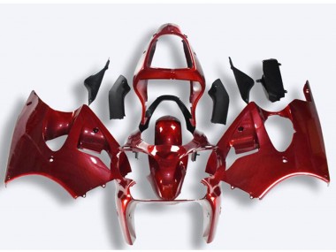 Cheap 2000-2002 Kawasaki ZX6R Motorcycle Fairings - Red