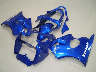 Cheap 2000-2002 Kawasaki ZX6R Motorcycle Fairings - Blue