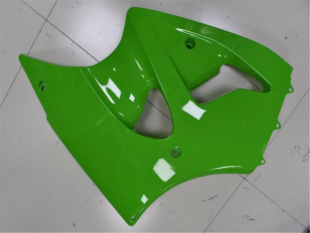 2000-2002 Kawasaki ZX6R Motorcycle Fairings - Green Black