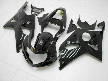 Cheap 2000-2002 Suzuki GSXR 1000 Motorcycle Fairings - Glossy Black