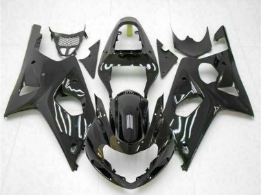 Cheap 2000-2002 Suzuki GSXR 1000 Motorcycle Fairings - Glossy Black