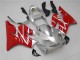2001-2003 Honda CBR600 F4i Motorcycle Fairings Kits - Silver Red
