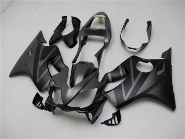 Cheap 2001-2003 Honda CBR600 F4i Motorcycle Fairing Kits - Matte Black Grey