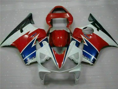 Cheap 2001-2003 Honda CBR600 F4i Motorcycle Fairing - White Red Blue Black
