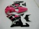 2001-2003 Suzuki GSXR 600/750 Motorcycle Fairings - Pink Silver Glossy Black