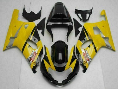 Cheap 2001-2003 Suzuki GSXR 600/750 Motorcycle Fairings - Yellow Black