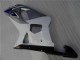 2001-2003 Suzuki GSXR 600/750 Motorcycle Fairings - White Silver Blue Black