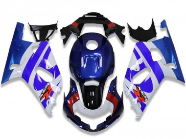 Cheap 2001-2003 Suzuki GSXR 600/750 Motorcycle Fairings - White Blue Red Black
