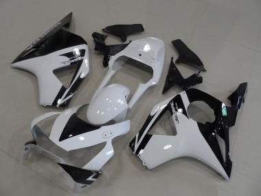 Cheap 2002-2003 Honda CBR900RR 954 Motorcycle Fairings - White Glossy Black