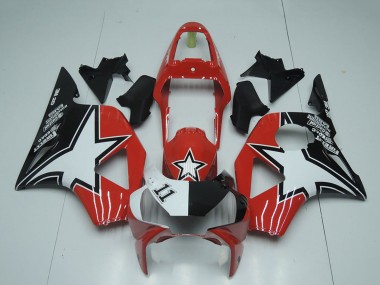 Cheap 2002-2003 Honda CBR900RR 954 Motorcycle Fairings - Black Red Star