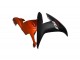 2002-2003 Yamaha YZF R1 Motorcycle Fairings - Orange Matte Black