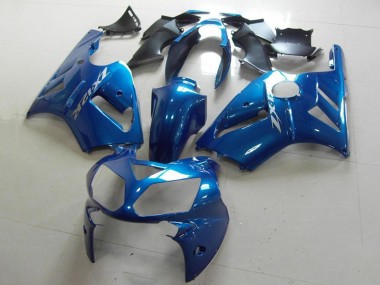 Cheap 2002-2006 Kawasaki ZX12R Motorcycle Fairings - Blue OEM Style