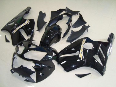 Cheap 2002-2006 Kawasaki ZX12R Motorcycle Fairing Kits - Glossy Black