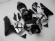 2003-2004 Honda CBR600RR Motorcycle Fairings - Silver Glossy Black Stripe