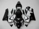 2003-2004 Honda CBR600RR Motorcycle Fairings - Silver Glossy Black Stripe