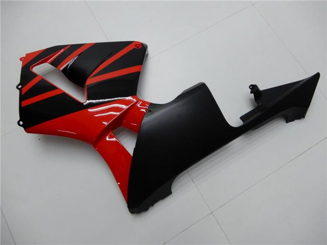 2003-2004 Honda CBR600RR Motorcycle Fairings - Red Glossy Black OEM Style