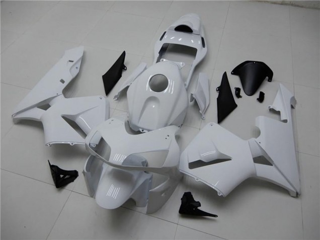 2003-2004 Honda CBR600RR Motorcycle Fairings - Glossy White