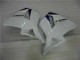 2003-2004 Honda CBR600RR Motorcycle Fairing - White Red Blue