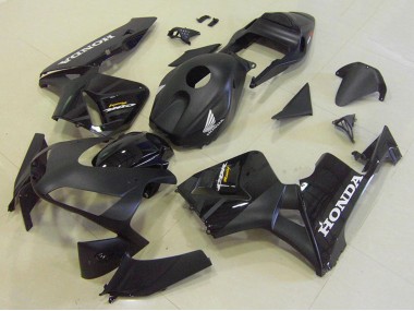 Cheap 2003-2004 Honda CBR600RR Motorcycle Fairing Kits - Glossy Black Matte Black