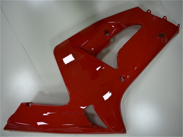 2003-2004 Kawasaki ZX6R Motorcycle Fairing Kits - Red