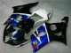 2003-2004 Suzuki GSXR 1000 Abs Motorcycle Fairings - White Blue Glossy Black Red