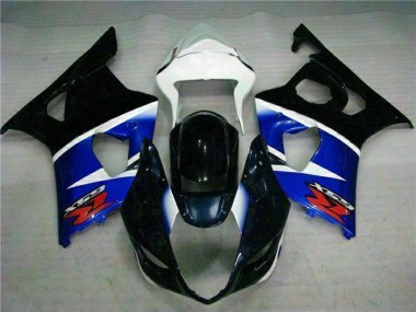 Cheap 2003-2004 Suzuki GSXR 1000 Abs Motorcycle Fairings - White Blue Glossy Black Red