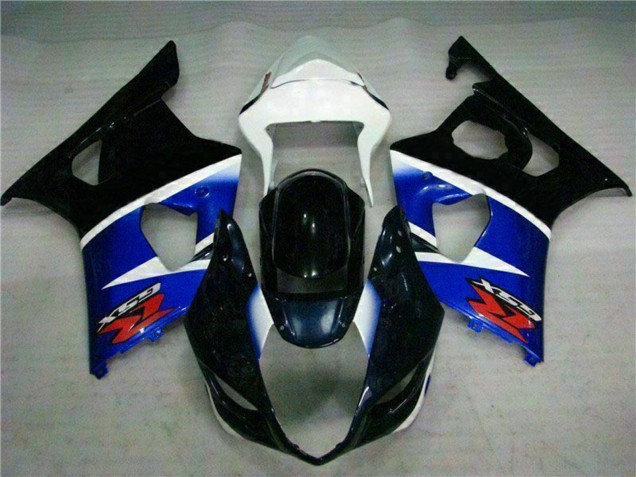2003-2004 Suzuki GSXR 1000 Abs Motorcycle Fairings - White Blue Glossy Black Red