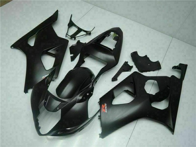 2003-2004 Suzuki GSXR 1000 Motorcycle Fairings - Matte Black Red