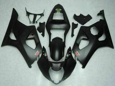 Cheap 2003-2004 Suzuki GSXR 1000 Motorcycle Fairings - Matte Black Red