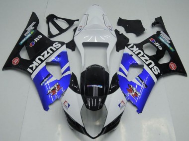 Cheap 2003-2004 Suzuki GSXR 1000 Motorcycle Fairings - White Blue Black Red Elf